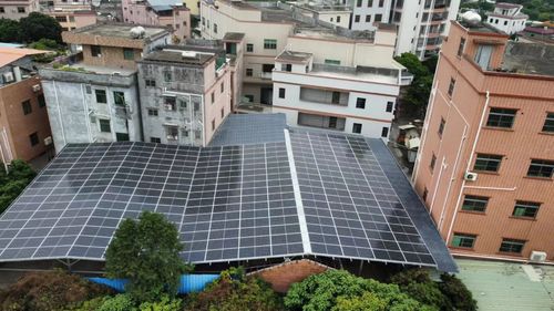 Latest company Solutions about Ηλιακό εργοστάσιο 123.28kw εγκατεστημένο στο Dongguan της Κίνας