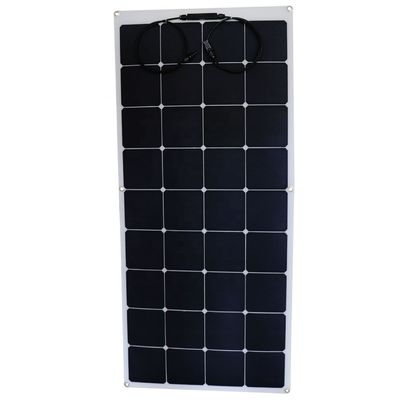 Καλή τιμή. 130w ευέλικτο ηλιακό πάνελ ηλιακή ενέργεια ηλιακά πάνελ για RV σκάφος 125x125mm κύτταρο σε απευθείας σύνδεση