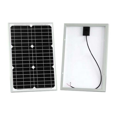 Καλή τιμή. OEM 20 Watt Μονοκρυσταλλικό Ηλιακό Πίνακα ενέργεια ηλιακή φωτοβολταϊκή κυψέλη ηλιακό πάνελ μονο για σκάφος ATV Ναυτικό RV ρυμουλκούμενο Χιονιστή μηχανή σε απευθείας σύνδεση