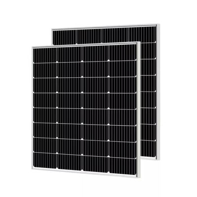 Καλή τιμή. Μονόφαση 100W φωτοβολταϊκή μονάδα Μονό φωτοβολταϊκή ημικύτταρα φωτοβολταϊκή μονάδα για το σύστημα σπιτιού σε απευθείας σύνδεση