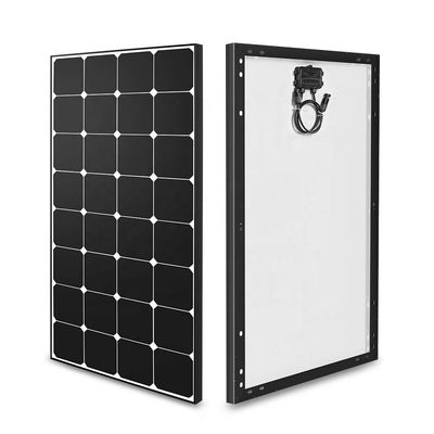 Καλή τιμή. 100W 12V Μονο αυστηρό ηλιακό πάνελ Off Grid PV Power Για κάμπινγκ RV Marine Motorhome σε απευθείας σύνδεση