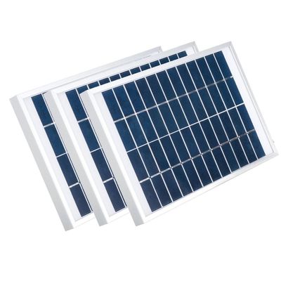 Καλή τιμή. Μικρό γυάλινο ηλιακό πάνελ 5w 12v Πολυκρυσταλλικό ηλιακό κύτταρο για φως Led σε απευθείας σύνδεση