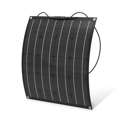 Καλή τιμή. ETFE 100W 200W 18V ημιευέλικτο μονοκρυσταλλικό ηλιακό πάνελ για κάμπινγκ RV σε απευθείας σύνδεση