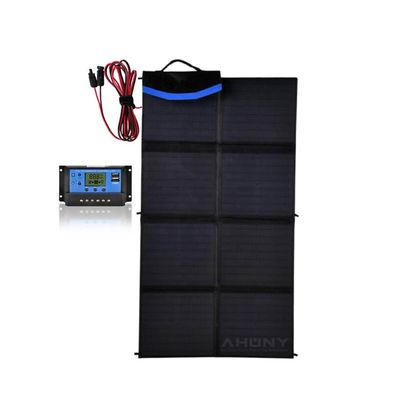 Καλή τιμή. 160W 12V φορητό ηλιακό πάνελ αναδιπλούμενο μονό ηλιακό φορτιστή για ηλιακή γεννήτρια Rv σε απευθείας σύνδεση