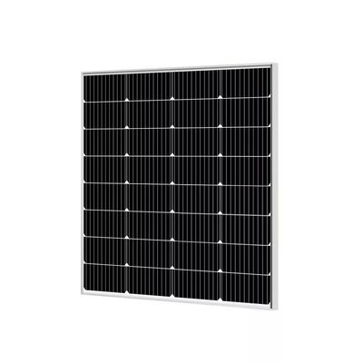 Ένα ηλιακό πάνελ γυαλιού 100W PERC HJT με 12V ελαφρύ για το βιομηχανικό τηλεχειριστήριο IOT