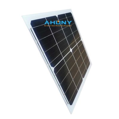 Συμφωνητικό με την ΕΕ 5W 10w 20w 30w Φρέμα χωρίς γυαλί ηλιακό πάνελ με μονοκρυσταλλικό για κάμερα CCTV Fan Attic LED Ocean Bouy