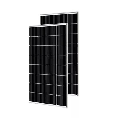 200w HJT PERC Μονοκρυσταλλικό γυαλί PET Ηλιακό πάνελ Πανδύα Όλη πίσω επαφή για EU πρίζα
