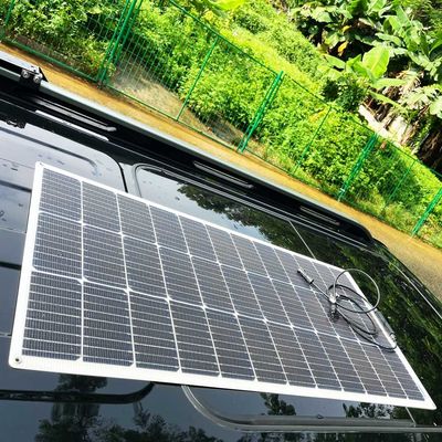100W Ανερόστεγοι λεπτές ταινίες διαφανείς πλαστικές ηλιακές ευέλικτες πάνελ για πλοία οχήματα σκιά παράγουν ενέργεια