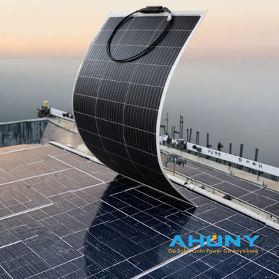 Καλή τιμή. Εύκαμπτα ηλιακά πάνελ 50W και αντιολισθητική επιφάνεια ETFE για σκάφος, θαλάσσιο γιοτ, συστοιχία κυψελών 2*18, προσαρμογή δεκτή σε απευθείας σύνδεση