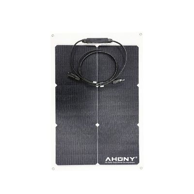 Καλή τιμή. 50W Back Contact Cell Thin Film Ευέλικτο Ηλιακό Πίνακα Κιτ Κατασκήνωσης Για Ηλιακό Πίνακα Βαλκόνι και RV σε απευθείας σύνδεση