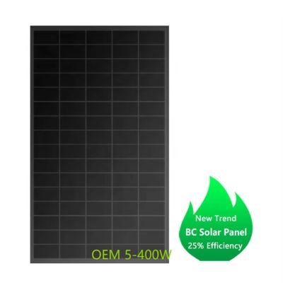 Καλή τιμή. Factory Wholesale 26% High Efficiency Solar Panels HPBC Pv Module 50W 100W 200W 300W 400W Best Quality Glass Solar Panel for Roof Rv Boat Yacht  σε απευθείας σύνδεση